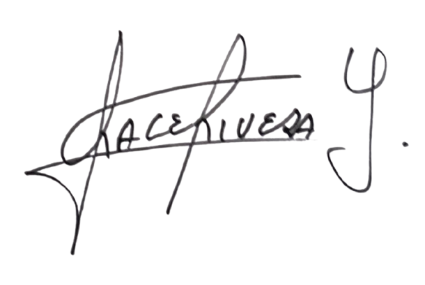 Firma de Grace Rivera